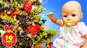 Весёлые игры с Беби Бон Анабель в Новый год!