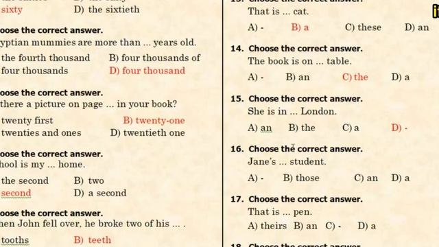 DTM Ingliz Tili Test Tahlili (2-qism)
