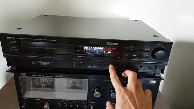 DENON DRS - 810 Precision Audio Component/Stereo Casette Tape Deck. 3 Head Closed Loop Dual Capstai смотреть онлайн