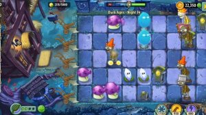 прошëл 14 уровень тëмные века растения против зомби 2