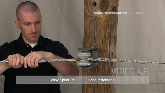 ALLOY SPOOL TIE Video A.P. - Hand Application смотреть онлайн