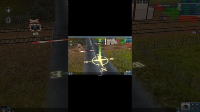поезда сцепились вогонами проезжают между шлагбаумов в (trainz simulator 12) смотреть онлайн