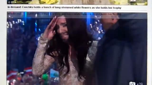 Gender Bender Eurovision Song Contest, Conchita Virgin Mary, Christianity & Phoenix Female Hormons смотреть онлайн