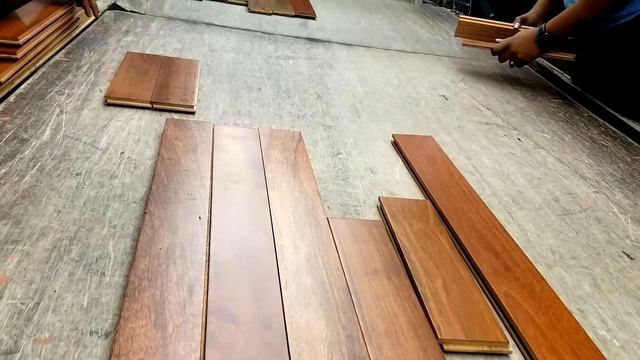 Brazilian cherry Hardwood Flooring (blonde) Rustic Grade смотреть онлайн