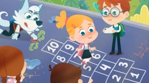 Весёлый Мультфильм Ак Буре 41 серия "Я иду в школу"