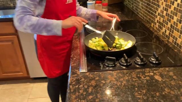 Sauteed Zucchini Recipe - How To Cook Zucchini On A Stove In A Frying Pan {Healthy Keto Easy Vegan} смотреть онлайн