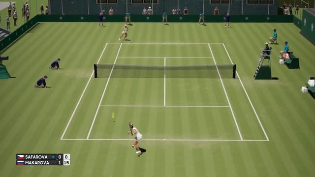 Lucie Šafářová vs Ekaterina Makarova - AO International Tennis - PS4 Gameplay смотреть онлайн