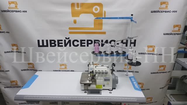 Оверлок пятиниточный с шагающей лапкой JACK JK-798TDI-5-516-A04_435 (4,8мм) смотреть онлайн