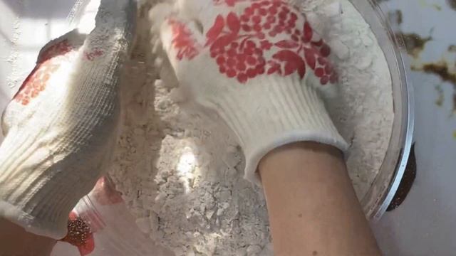 Мука мела. Релакс. #asmr #asmrvideo #chalk #clay