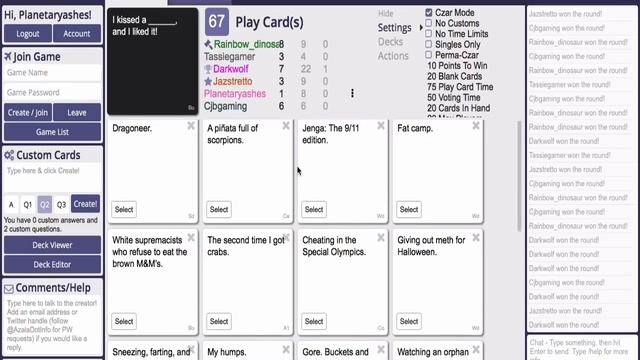 Funny Gameplay Cards against humanity Part 10[Windows/Mac] смотреть онлайн