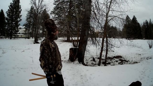 PART TWO! THROWING TOMAHAWKS AT MYRA'S HORSE PASTURE! LISTEN TO THE END! смотреть онлайн