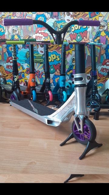 Сегодняшняя сборка. Кастом трюковой самокат в парк на базе ethic erawan v2 от Самокаткрут смотреть онлайн