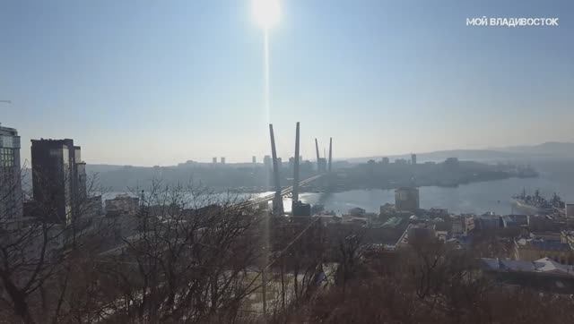 Владивосток парк Орлиное гнездо (7 января 2024). смотреть онлайн