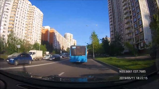 Driving in Moscow agglomeration: Текстильщики - Дзержинский 11/05/2019 (timelapse 4x) смотреть онлайн