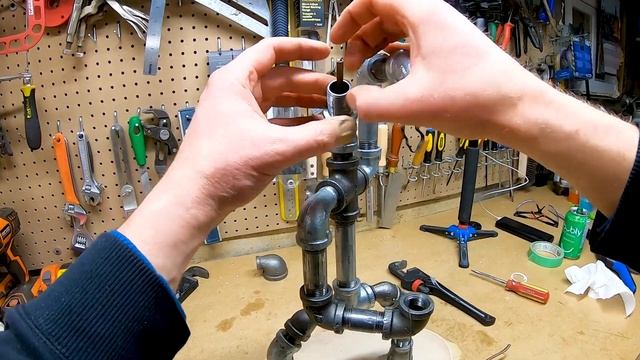 Heng-Bot Lamp | Magic Robot Lamp  | How To | DIY | Steampunk | Heng Lamp | Pipe Lamp