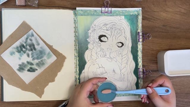 Совместный челлендж по раскрашиванию с @violetta_and_coloringbooks