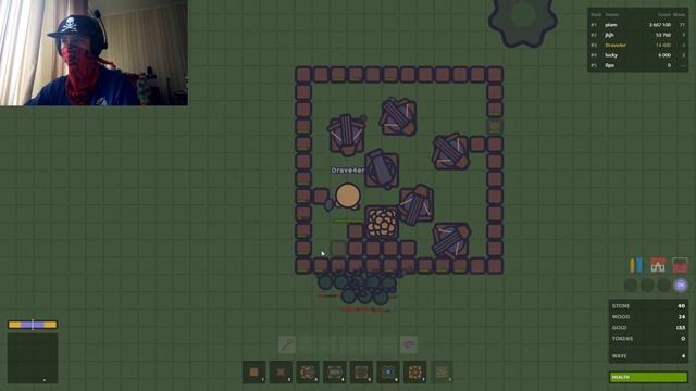ЗАЩИЩАЮ БАЗУ ОТ ЗОМБАРЕЙ | Zombs.io смотреть онлайн