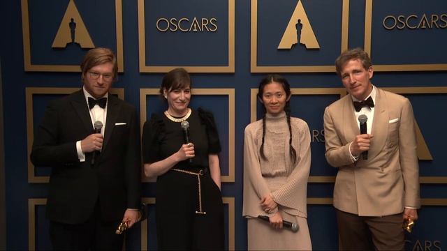 Oscars 2021 Chloé Zhao Winning Best Picture: 