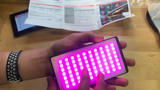 Reviewing The Sutefoto RGB Full Color LED Video Light With CNC Aluminum Body For Camera/Camcorder ! смотреть онлайн