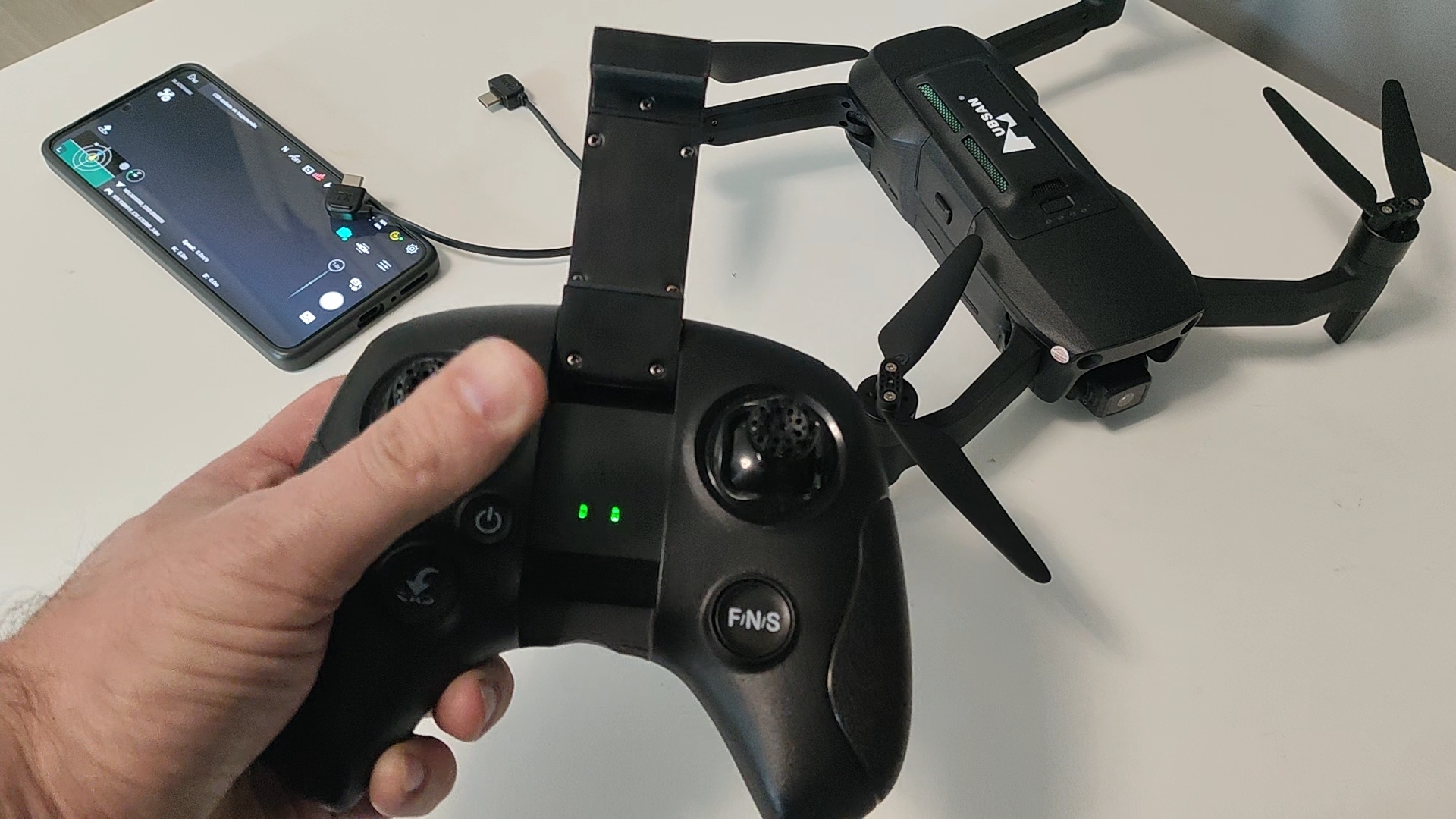 Hubsan Blackhawk 1 не соединяется пульт с дроном (