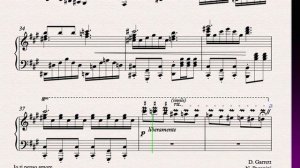 Io ti penso amore - David Garrett - for piano [Sheet Music Video]