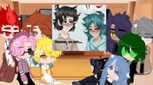 💚Реакция 13 карт на тик ток {ВаруЗонт} !МОЁ АУ!💙 #13карт #гачаклуб #неканон #варузонт #моёау