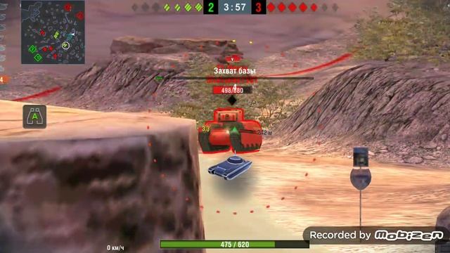 МОЙ БОЙ НА ТАНКЕ Т-34 WOT BLITZ (Получил Мастера) смотреть онлайн