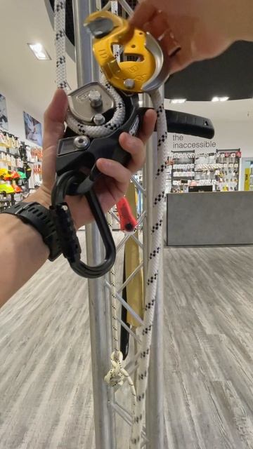 Petzl.ru - спусковое устройство с функцией блокировки I'D S