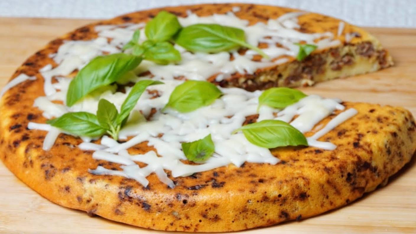 БЫСТРЫЙ ПИРОГ на сковороде, который тает во рту! Быстрый и Вкусный Завтрак или УЖИН! смотреть онлайн