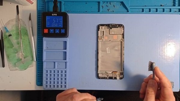 Замена дисплейного модуля на Samsung A24