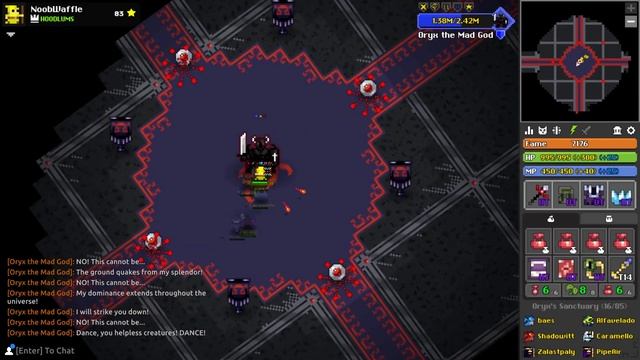 (rotmg o3) Oryx 3 WR 38 seconds смотреть онлайн