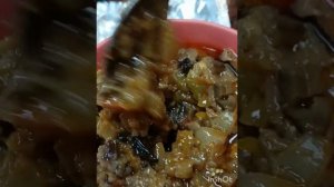 завтрак из растаявших пельменей