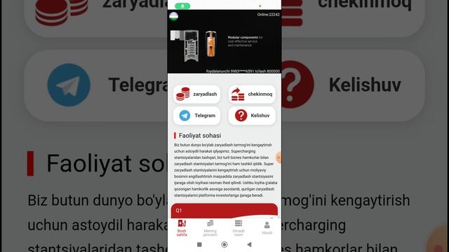 𝗬𝗮𝗻𝗴𝗶 𝘀𝗮𝘆𝘁𝗱𝗮 𝗼𝘆𝗶𝗴𝗮 21 𝗺𝗹𝗻 𝘀𝘂𝗺 𝗽𝘂𝗹 𝗶𝘀𝗵𝗹𝗮𝘀𝗵 ( 𝗨𝘇𝗼𝗾 𝗺𝘂𝗱𝗱𝗮𝘁𝗹𝗶 𝘀𝗮𝘆𝘁 - 𝗶𝘀𝗵𝗼𝗻𝗰𝗵𝗹𝗶 ) 🔥🔥🔥🔥🤑🤑