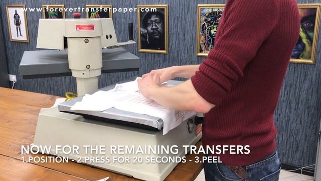 Printing T-Shirts with FOREVER Ink-Jet Lite (the easy way) смотреть онлайн