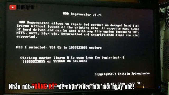 Chu Đặng Phú HƯỚNG DẪN SỬA LỖI Ổ CỨNG (REPAIR HDD) смотреть онлайн