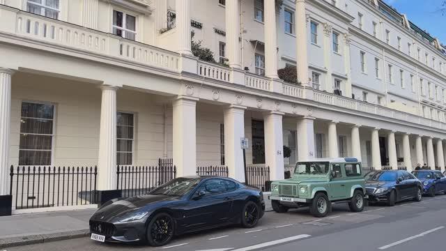 🇬🇧 Лондон, Англия - прогулка в ультра-богатом районе (2025)