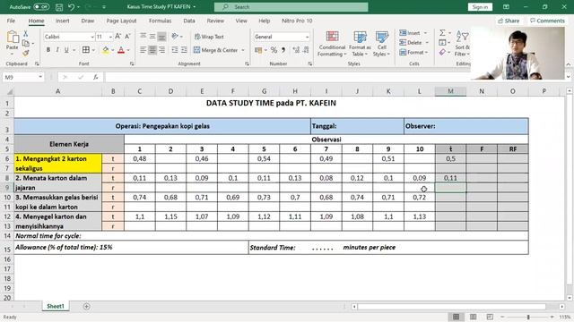 MO Sesi 3: Part 2 - Standar Kerja Time Study Method смотреть онлайн