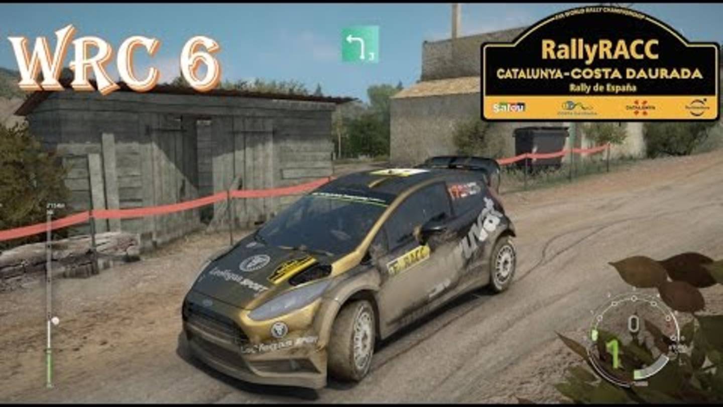 Ралли Испании WRC FIA WORLD CHAMPIONSHIP мировое ралли WRC 6 игра на руле вид из кабины смотреть онлайн
