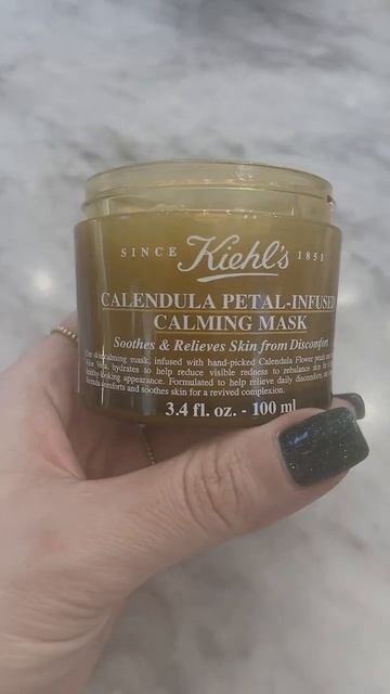 #Calming mask for sensitive skin 2 times in week 5 to 10min with calendula petal and Aloe Vera . смотреть онлайн