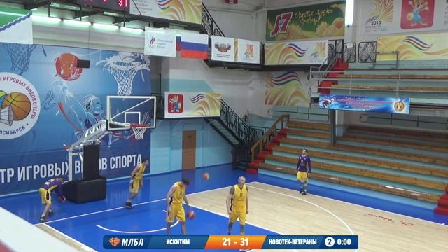 НБА 19.10.2019. Искитим - Новотек Ветераны смотреть онлайн