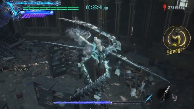 Devil May Cry 5 - Vergil Bloody Palace 40 No Damage смотреть онлайн