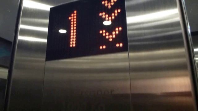 KONE MonoSpace MRL Traction Elevators @ Eriksdalsbadet