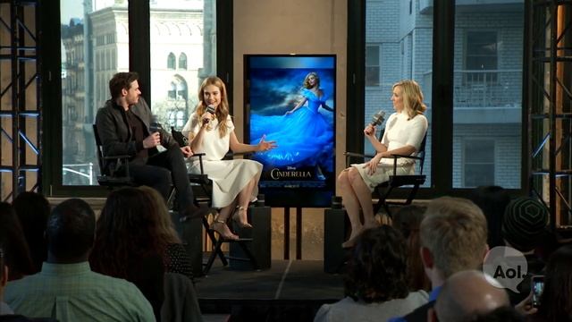 Lily James & Richard Madden's Favorite 'Cinderella' Scene | AOL BUILD смотреть онлайн
