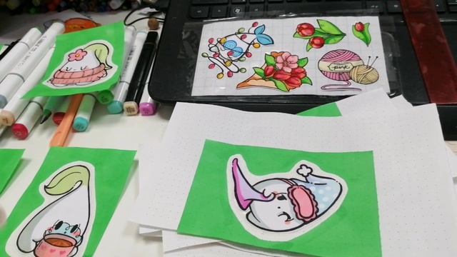 Бумажные сюрпризы/рисую на заказ/рисую на работе/собираю заказ/БУМАЖКА