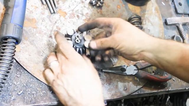 How To Make Lion Sculpture From Scrap Metal | Metal Sculpture Ideas