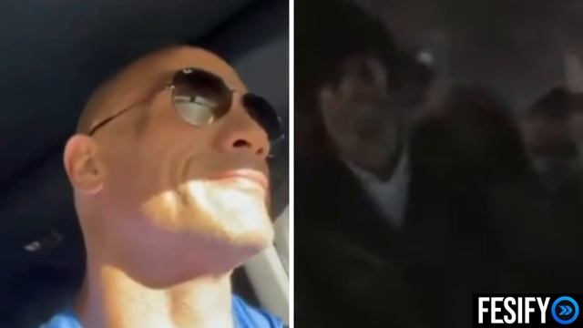 The Rock Playing Giggs & Meek Mill Shoot In London смотреть онлайн