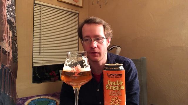 Lawson's Double Sunshine Ruby Red Grapefruit DIPA 944th Review смотреть онлайн