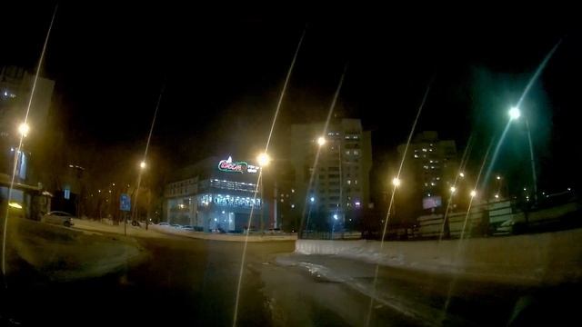 Движение на автомобиле по Тюмени до музыкальной школы во 2 Заречном микрорайоне и на Киевскую смотреть онлайн