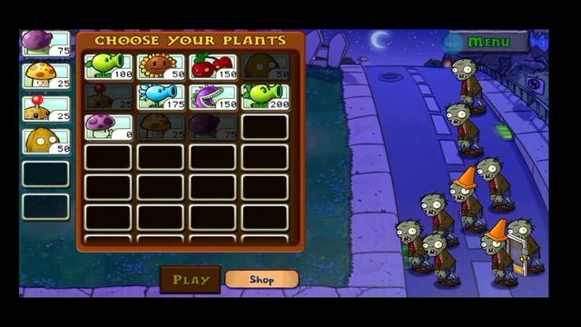 Растения вместе с зомби?! PLANTS VS ZOMBIE #2 смотреть онлайн