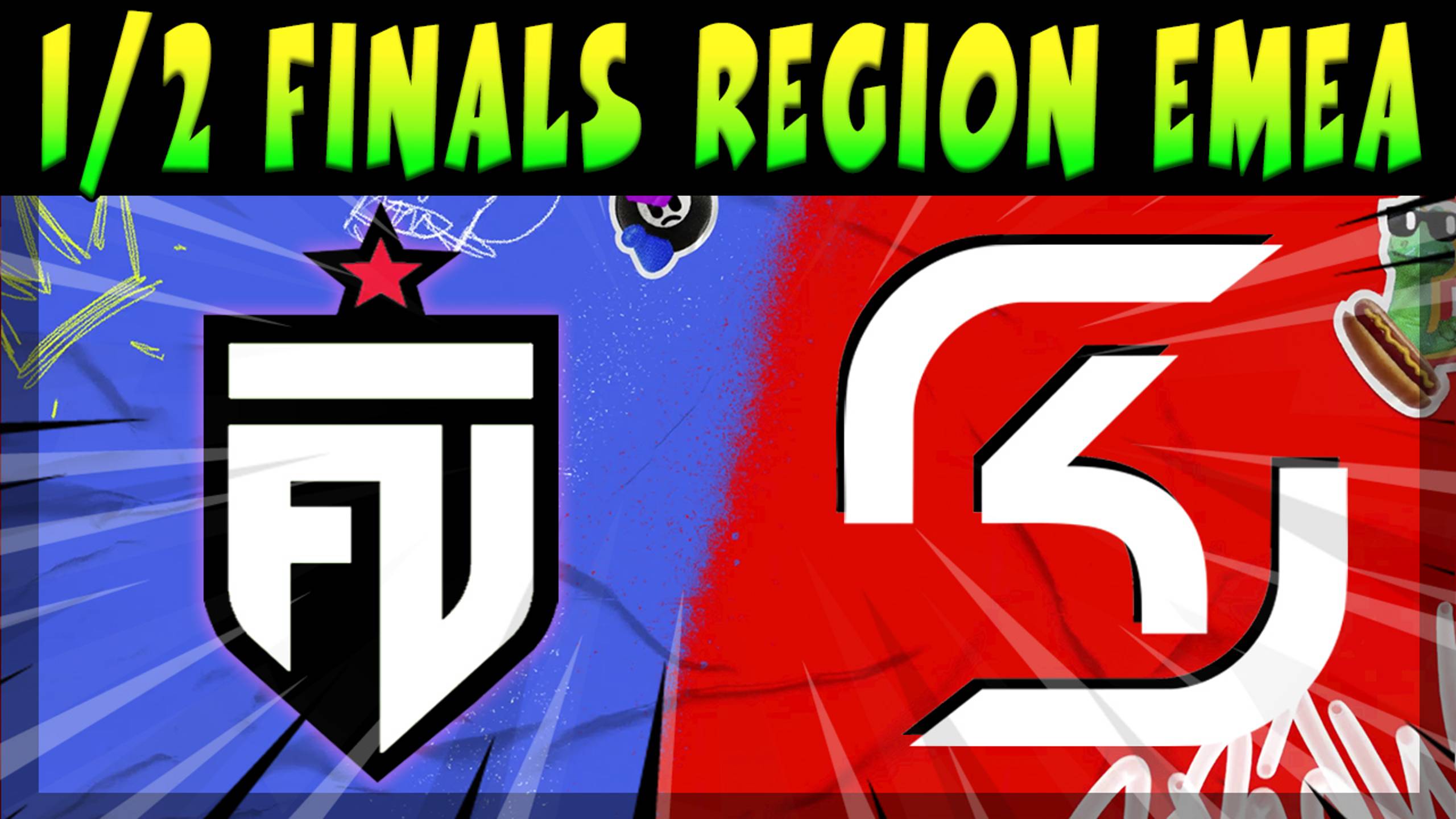 1/2 FINALS REGION EMEA - FUT ESPORTS Vs SK GAMING #brawlstars